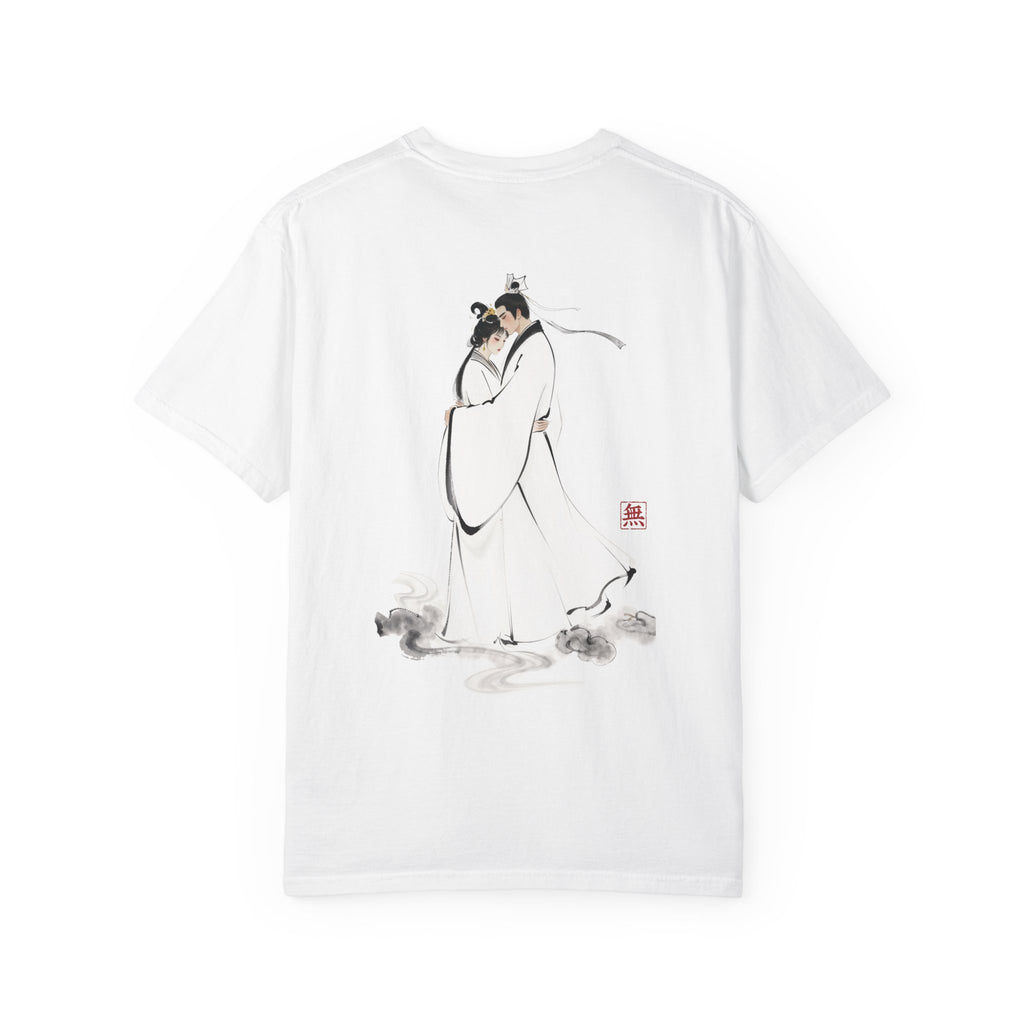 Silence Drift Oversized Tee | Chinese Ink Art Streetwear-02