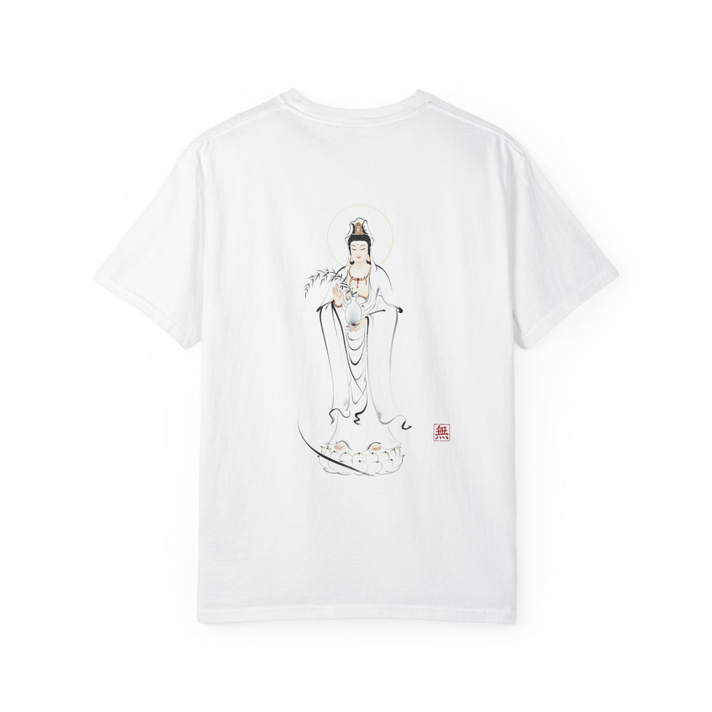 Silence Drift Oversized Tee | Chinese Ink Art Streetwear-01