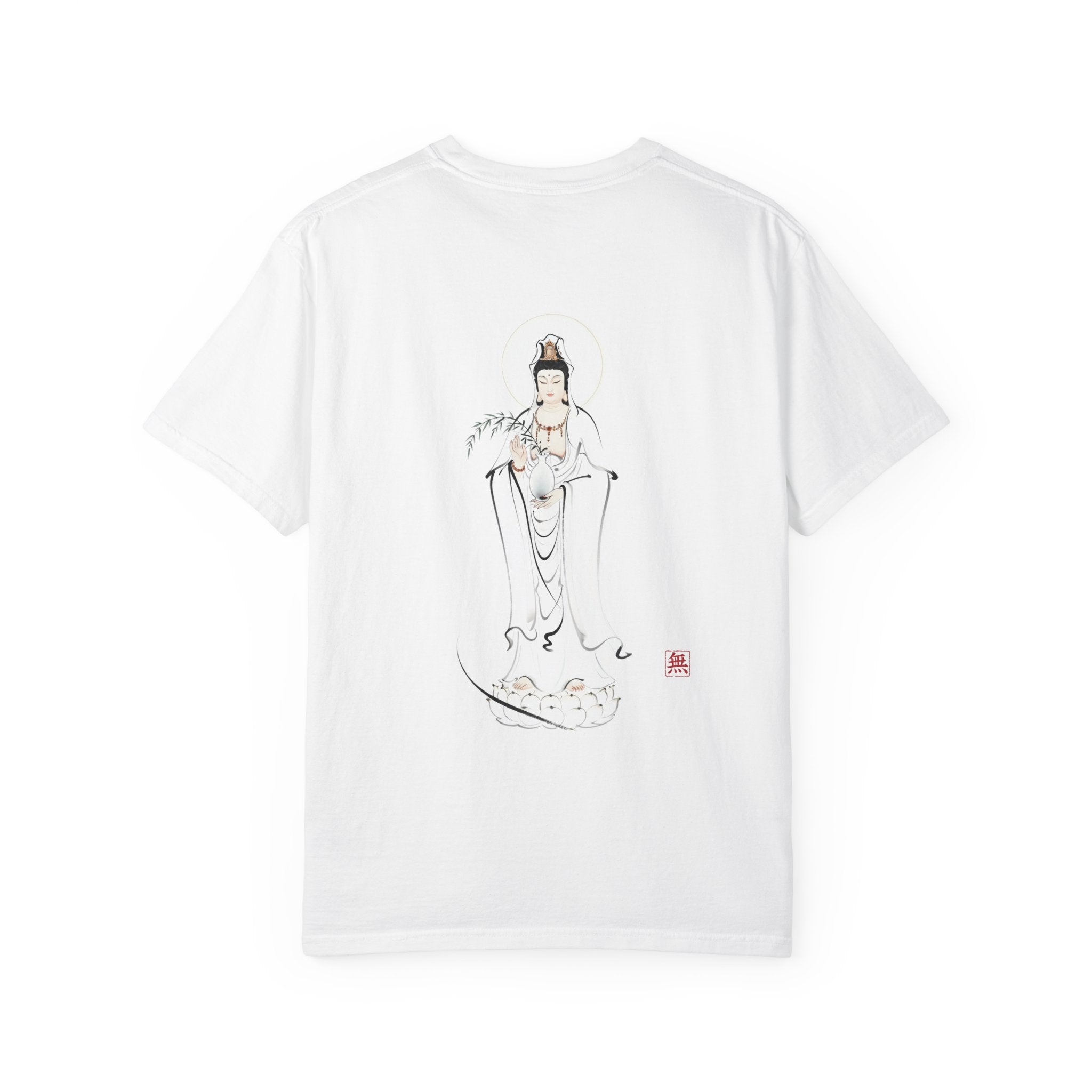 Silence Drift Oversized Tee | Chinese Ink Art Streetwear-01