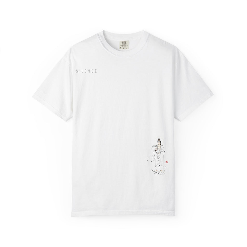 Silence Drift Oversized Tee | Chinese Ink Art Streetwear-01