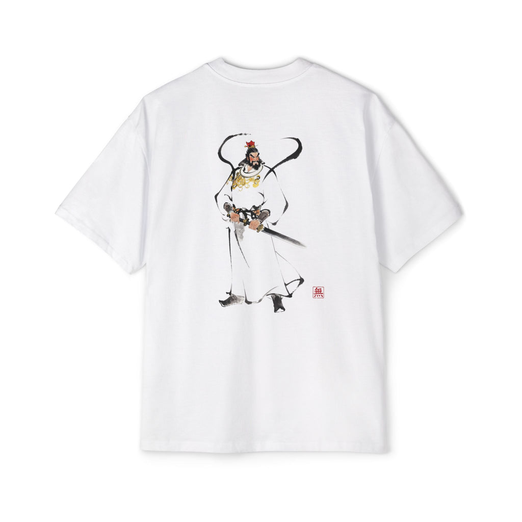 Silence Drift Oversized Tee | Chinese Ink Art Streetwear-05